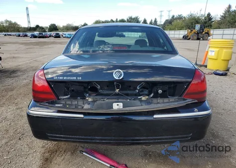 2005 Mercury Grand Marquis Gs z USA, uszkodzony, nr VIN 2MEFM74W95X659594